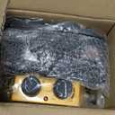 Greenhouse Heater with Thermostat, 1500W Electric Outdoor Heaters for Patio, Overheat Protection, Fast Heating, IPX4 Waterproof, Green House Heaters for Plants, Grow Tent, Outdoor, Yellow