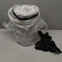 CYMULA Memory Foam Camping Mattress Pad,3inch Sleeping Pad for Camping,Non-Slip Bottom Floor Cot Car Mattress Bed with Retaining Portable Roll up Mattress Pad Mat for Travel Truck Guest Bed Tent (GREY)