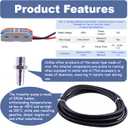 12 Volt Electric Fuel Transfer Pumps, Fuel Transfer Pump Kits, High Efficiency Self-priming Pumps for Pumping Gasoline, Diesel, Kerosene, Water and Liquids