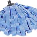 HomeTimes Microfiber Mop Head Replacement,Blue Mop Compatible with ocedar Cloth Mop