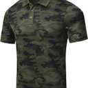 MoFiz Mens Short Sets Outfits Sweatsuits Two Piece Outfits Summer Sets Comfortable Shorts/Shirt Camo (Green, XXL)