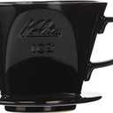 Kalita Ceramic Coffee Dripper (Black) for 2-4 Cups (#02005)