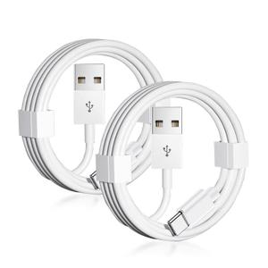2-Pack 6.6FT Car Carplay Cable for iPhone 17 15 16 /Air/ Pro Max, USB A to USB C for Carplay for iPhone USB Cord, Car Charger for iPhone 17 Air Charging Cable, iPad Pro, iPad Air 5th Car Charger Cord (White)