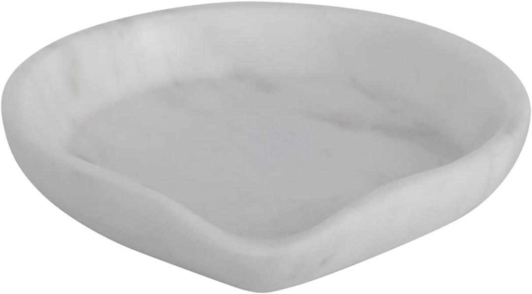 Bloomingville White Marble Spoon Rest