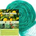 Unves Garden Netting, 13 x 33 FT Reusable Heavy Duty Bird Netting, Fruit Tree Net Covers for Seedlings Plants, Vegetables Protection, Green