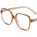 miyya Blue Light Blocking Glasses for Women, Blue Light Glasses for Women Oversized Fashion Glasses, Vintage Fake Glasses