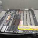 Cumbor 29.7-46" Baby Gate for Stairs, Toddler Safety Essentials for The House, Auto Close Dog Gate for Doorways, Mom's Choice Awards Winner-Easy Install Pressure Mounted Pet Gates for Dogs, White