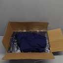 8Pcs Stretch Patio Cushion Covers, Outdoor Couch & Sofa Replacement Slipcovers for Patio Furniture Cushion Covers, Washable Reusable Furniture Protector, Square-Small, Navy-Blue