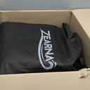 Zearna King Size Air Mattress with Built in Pump, 18" Raised Comfort Air Bed, Upgraded Flocked Top Blow up Mattress with Carrying Bag, Inflatable Mattress for Guests & Home, AirBed, 750 lbs Max (Green)