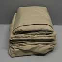 Extra Deep King Sheet Set - 6 Piece Breathable and Cooling Sheets - Hotel Luxury Bed Sheets Set - Easy & Secure Fit - Soft, Wrinkle Free and Comfy Sheets Set - Beige Sheet Set with Extra Deep Pockets