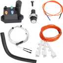 66354 Igniter Kit for Weber GS4 Genesis II Grill Parts Ignition 69308 for Weber GS4 2 E-310 Replacement, Genesis 2 E315, 2 S310, II S315, II SE-310, II SE-315, II CE-310, II CSE-315, II CSS-315 Grills (Black for 66354)