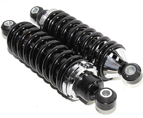 Rear Left & Right Street Rod Coil Over Shock w/400 Pound Black Coated Springs 1 Pack