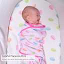 LollyBanks Newborn Swaddle,100% Organic Cotton Baby Swaddle for Newborn