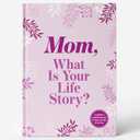 Gifts for Mom from Daughter, Son - Personalized Mothers Day Gifts for mom, Wife, Women - Moms Birthday Gift Ideas, Birthday gifts for moms - Mom Story Book to Fill Out, Moms Guided Journal Life Story