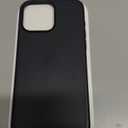 Apple iPhone 15 Pro Max Silicone Case with MagSafe: Lightweight Phone Case, Wireless Charging Compatible, Smooth Matte Finish; Black