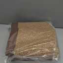 YDKGL Washable Hallway Runner Rug 2x5 Jute Like Kitchen Runner Mat Rugs Non Slip, Woven Soft Entryway Farmhouse Runner Boho Floor Carpet for Indoor Laundry Hall Backdoor Bedroom Living Room, Brown