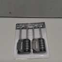 Puroma 2 Pack 2.6 Inch Long Shackle Combination Lock 4 Digit Outdoor Waterproof Padlock for Hasp locker lock, Sports Locker, Fence, Gate, Toolbox, Case, Hasp Storage, Cabinets (Black)