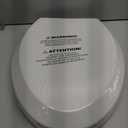 Jool Baby Quick Flip Toilet Seat with Built-in Potty & Splash Guard for Toddler Training, Slow Close (Elongated)