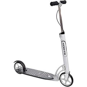 Xootr Mg Teen/Adult Kick Scooter - 800+lb Capacity - Life Long Backing - QuickClick Latch Folding Mechanism - Front & Rear Brake