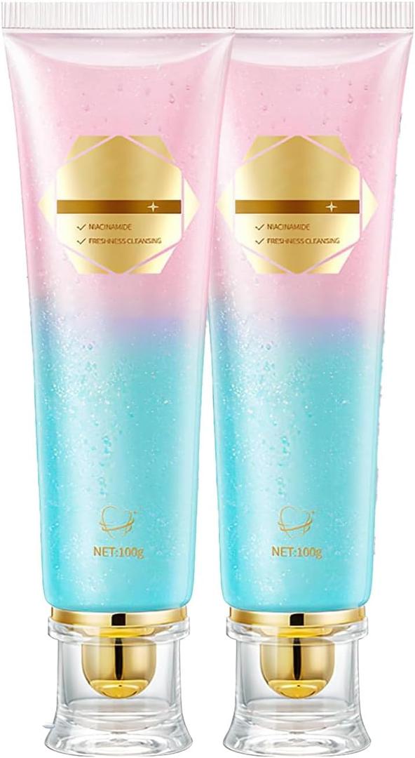 Acssart Radiant Whitening Toothpaste, Nicotinamide Dazzle Toothpaste, Intensive White Toothpastes, Nicotinamide White Toothpastes, Deep Cleaning 2pcs, 100 g