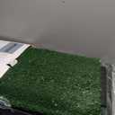 Large Dog Grass Pad with Tray, Puppy Potty Training Mat, Portable Pet Lawn Toilet, Indoor & Outdoor 30" 20" Artificial Grass Patch for Small Medium Big Dogs