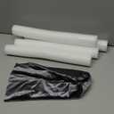 BKSAI Door Draft Stopper for Bottom of Door, Under Door Gap Filler/Seal for Big Gap, No Folding Required, Flexible Installation Door Sweep soundproofing Strip for Home & Apartment, 2832in, Grey