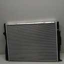 Coolant Radiator Assembly with Transmission Oil Cooler Compatible with BMW 328i 3.0L 2007-2013328i xDrive 3.0L 2009-2013325i 3.0L 2006328i 2.0L 2012-2013328i xDrive 2.0L 2013 & More 17117542199