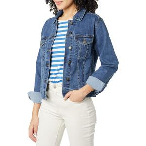 Amazon Essentials Women's Denim Jean Jacket M