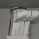 Set of 30 Space-Saving Plastic Hangers, Durable Clothes Hangers with Shoulder Slots (White)