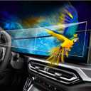 Fit for 2026 2025 BMW X5 X6 X7 i4 Screen Protector Touchscreen for 2023 2024 BMW X7 i4 i7 iX 7 Series,iDrive8 Curved Display Touchscreen Tempered Glass Protection Film