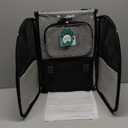 PetAmi Dog Backpack Carrier for Small Large Cat, Pet, Puppy, Ventilated Pet Hiking Backpack Travel Bag, Airline Approved Cat Backpack Carrier, Camping Biking Dog Bag Up to 18lbs Pet, Grey (Heather Gray)