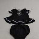 Gerber Girls' NFL Team Jersey Dress and Diaper Cover (18 Months)(Las Vegas Raiders)