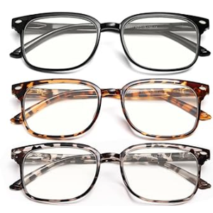 NOVIVON 6 Pack Reading Glasses for Women, Reading glasses men, Blue Light Blocking Readers, Computer eye glasses, Cheaters, 1.25x