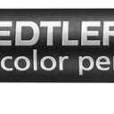STAEDTLER Lumocolor Universal Pen, Felt Tip, Permanent Marker, 0.4mm, Red 313-2