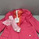 MOGU Mens Slim Fit Suit 2 Piece Tuxedo for Daily Business Wedding Party (Suit Jacket + Pants) US Size Blazer 30/Pants 29 Hot Pink