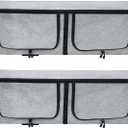 36" RV Overhead Soft-Sided Storage Cabinet, Pack of 2 RV Organizer Storage Compatible with Mercedes-Benz Sprinter, Compatible with Ford Transit, Compatible with RAM Promaster