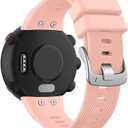 Band Compatible with Garmin Forerunner 45, Sport Silicone Wristband Arm Band Replacement Bracelet for Forerunner 45 and Swim 2