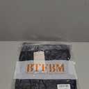 BTFBM Fall Tops for Women 2025 Off The Shoulder Summer Top Short Sleeve Shirts Rib Knit Slim Fit Going Out Y2K Clothes L