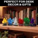 Easter Basket Stuffers for Adults, 564PCS Geology Crystal Collection Kit with 6 Gems Models  Home and Office Decor for Adult, Elegant Desk Dcor & Easter Gift for Men & Women