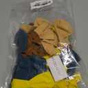 HILAVO Retro Blue Yellow and Orange Balloons, 60PCS 12 Inch Slate Blue Burnt Orange Mustard Yellow Balloons for Here Comes the Son Baby Shower Kids Birthday Party Boho Party Decorations