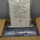 Beborxue Under Bed Storage with Wheels, 2-Pack Under the Bed Storage Containers with Lids, XXL 60L Under Bed Shoes Storage Organizer Bins, Rolling Underbed Storage for Clothes, Shoes, Blankets (Beige)