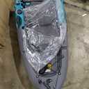 Reel Yaks Raptor Modular Fishing Kayak - 9.5ft Lightweight Sit On Top Kayak for Adults & Youth - Stable & Portable, Ideal Space-Saving Design for Travel - 380lbs Capacity