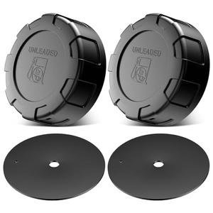 2 Pack 88-3980 Fuel Cap for Toro Tractors/Lawn Mowers(Commercial Mowers) and Z-Master Time Cutter 88-3990 71182 71184 71191 71192 71200