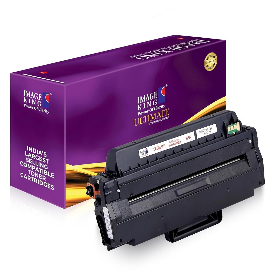 Image King Ultimate MLT 115 Laser Toner Cartridge for SL-M2620/2620DN/2820DW/2820/2830ND, M2670N//2670FN/2870FW/2870FD/2880FW | Black Color (2 Black)