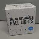 Floating Pool Lights Inflatable Waterproof IP68 Solar Glow Globe,14 Outdoor Pool Ball Lamp 4 Color Changing LED Night Light, Party Decor for Swimming Pool,Beach,Garden,Backyard,Lawn,Pathway - 2 PCS (White)