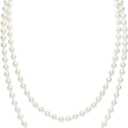 BABEYOND Long Pearl Necklace Faux Pearls Necklace Set Beaded Long Pearls Necklace 1920s Gatsby Costume Jewelry