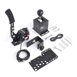 ZHSYMX PC Racing Game USB Handbrake and Racing Simulator Shifter with Thrustmaster T300RS/GT 7+R For Logitech G29 G27 G25 G920 USB Handbrake PC