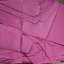 10 Pack Hot Pink Round Tablecloths 120 Inch, Circle Bulk Washable Linen Polyester Tablecloth, Table Cloth Cover for Wedding Buffet Party Banquet Reception Restaurant and Camping