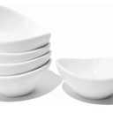 Soy Sauce Dish - Dipping Bowls Set, White Porcelain Dipping Bowls/Dishes for Soy Sauce, Ketchup, BBQ Sauce or Seasoning- 1 Oz,Set of 6,D1