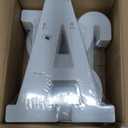 Led Light Up Letters, LED BAR Signs, Battery Powered Bar Lights, Lettered Lights for Home, Bar Decor (White)